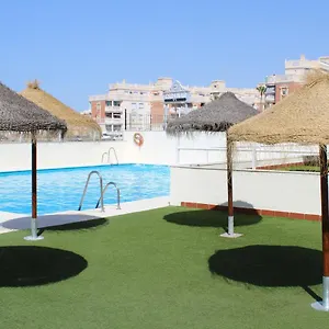  Apartamento Sol Y Playa Roquetas-ático Con Piscina, Solarium Y Garaje España